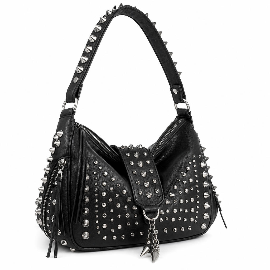 Bolso de mano con lazo